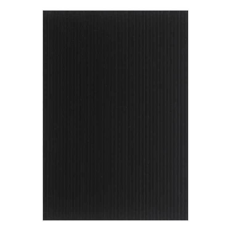 Crafters Choice A4 Core Flute Board Black A4