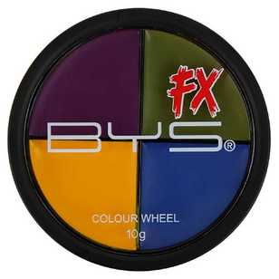 BYS Special FX Bruises Colour Wheel Multicoloured 10 g