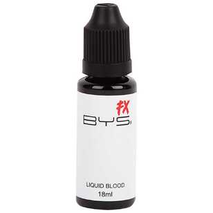 BYS Special FX Liquid Blood 18mL Bottle Red 18 mL
