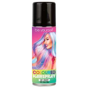 Be Yourself Coloured Hair Spray Black 125 mL