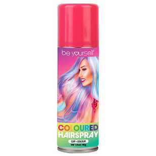 Be Yourself Coloured Hair Spray Pink 125 mL