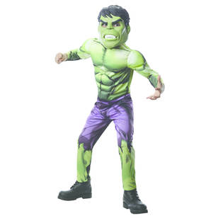 Marvel Hulk Infinity Wars Deluxe Costume Green