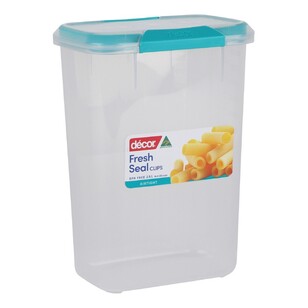 Decor Fresh Seal Clips 3.5 L Tall Container Teal 3.5 L