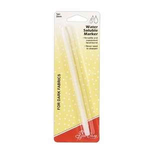 Sew Easy Water Soluble Marker White
