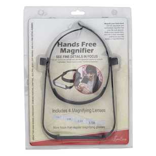 Sew Easy Hands Free Magnifier Black