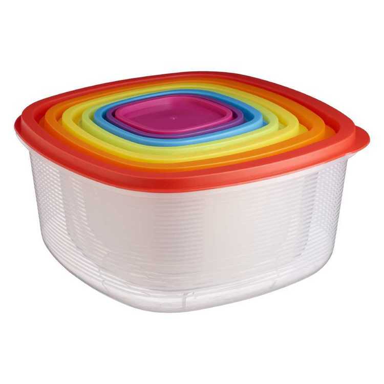 Food Container 7 Piece Square