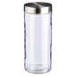 Culinary Co Glass Canister With Stainless Steel Lid Clear