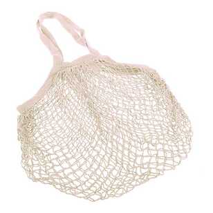 Appetito Long Handle Cotton String Bag Natural 71 x 28 cm
