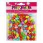 Play Jewels Faceted Tube Plastic Beads Value Pack Multicoloured 15 mm