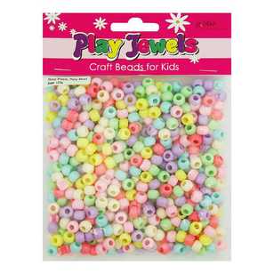 Play Jewels 6 mm Plastic Pony Beads Value Pack Pastel 6 mm