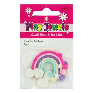 Play Jewels Fimo Clay Rainbow Multicoloured 25 mm