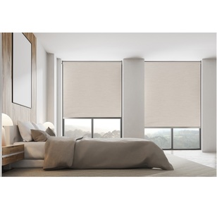 Hotel Collection Luxe Blockout Roller Blind Dove