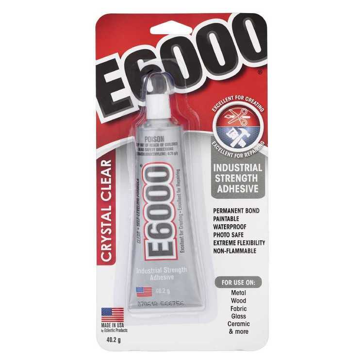 E6000 Crystal Clear Glue Tube Clear E6000 Crystal Clear Glue Tube Clear