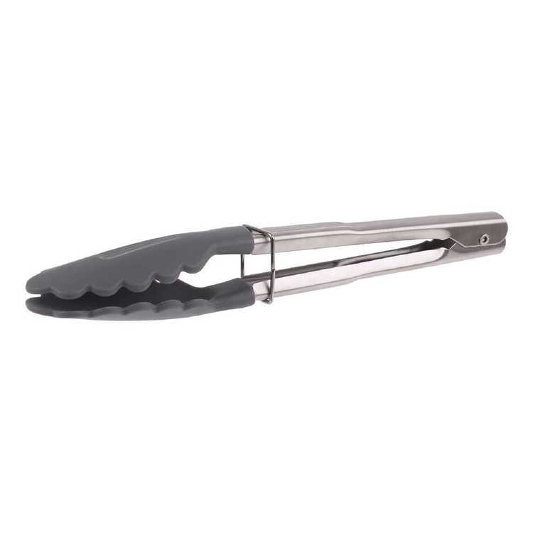 Appetito Stainless Steel Tongs With Nylon Head