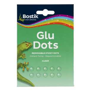 Bostik Removable Clear Glue Dots Pack Clear