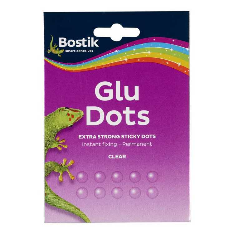 Bostik Extra Strong Clear Glue Dots Pack Clear