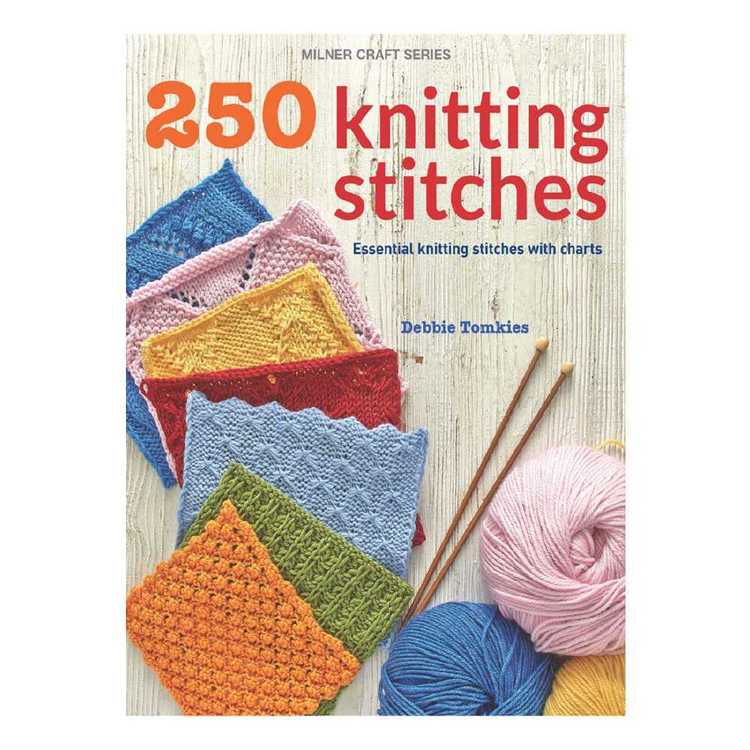 Sally Milner Publishing 250 Knitting Stitches Multicoloured