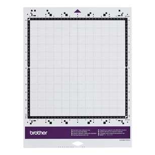 Brother SDX Small Standard Tack Adhesive Mat White 12 x 12 in