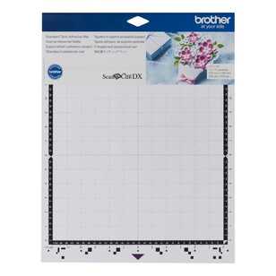 Brother SDX Small Standard Tack Adhesive Mat White 12 x 12 in