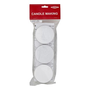 Arbee Screw Top Candle Tin 3 Pack Silver 57 x 27 mm