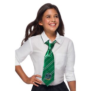 Harry Potter Slytherin Tie Green One Size