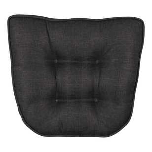 Mode Home Parker Chair Pad Charcoal 45 x 41 cm