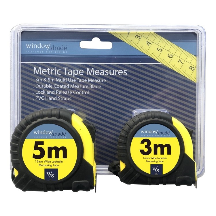 Tape Measure Twin Pack Multicoloured
