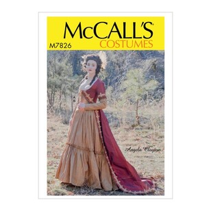 McCall's Pattern M7826 Angela Clayton Misses' Costume