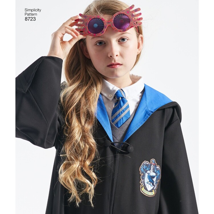 Simplicity 8723 Harry Potter Unisex Costumes Pattern 10 - 22 (Paper)