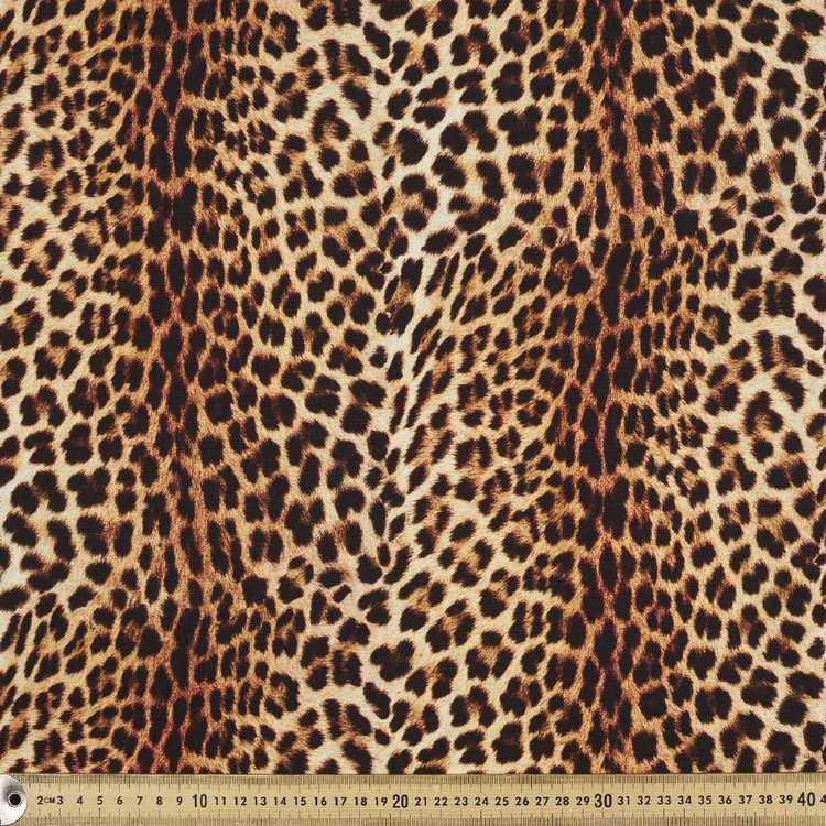 Leopard Print Cotton Fabric