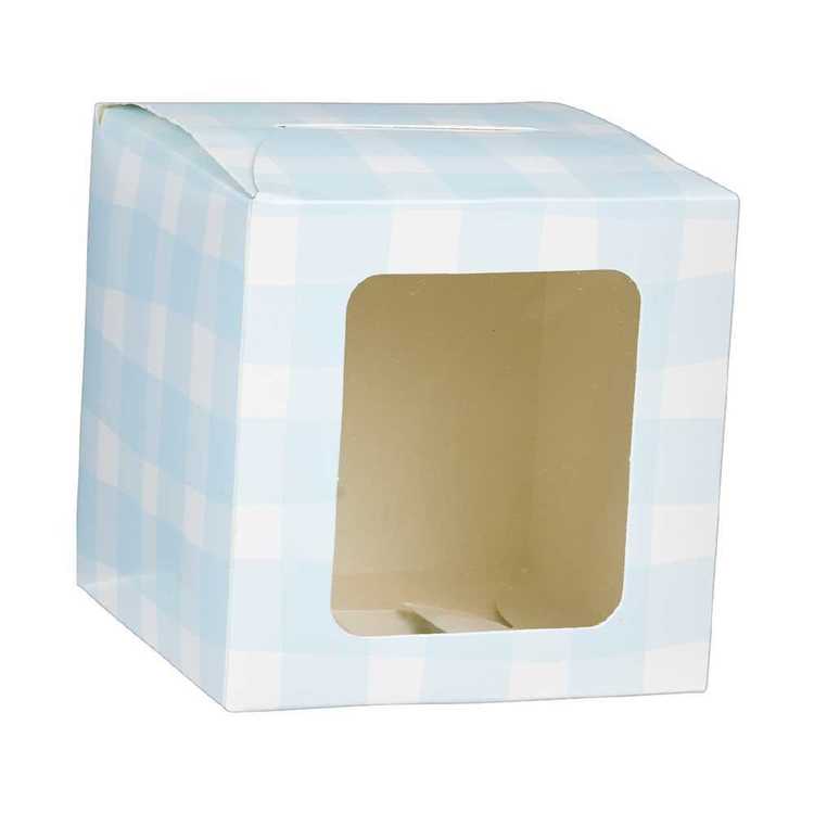 Party Creator Blue Cupcake Box