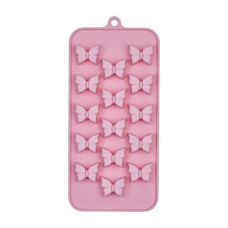Party Creator Silicone Butterfly Mould Pink