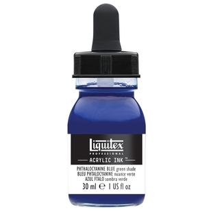 Liquitex Acrylic Ink Blue (Green Shade) 30 mL