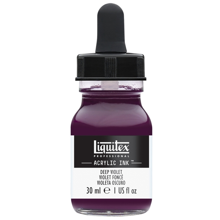 Liquitex Acrylic Ink Deep Violet