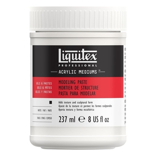 Liquitex Modelling Paste Gel Medium White 237 mL