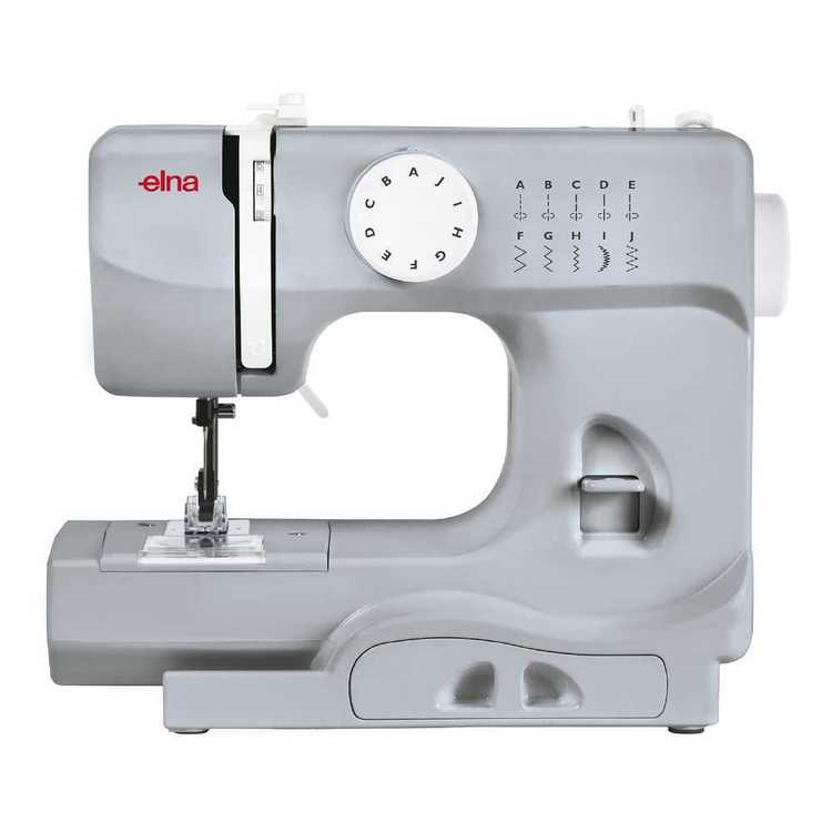 Elna Mini 525 Light Grey Sewing Machine
