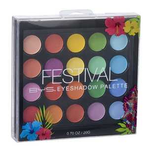 BYS Festival Eyeshadow Palette Multicoloured
