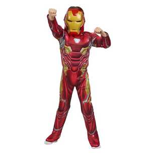 Marvel Iron Man Deluxe Infinity War Costume Red 3 - 5 Years
