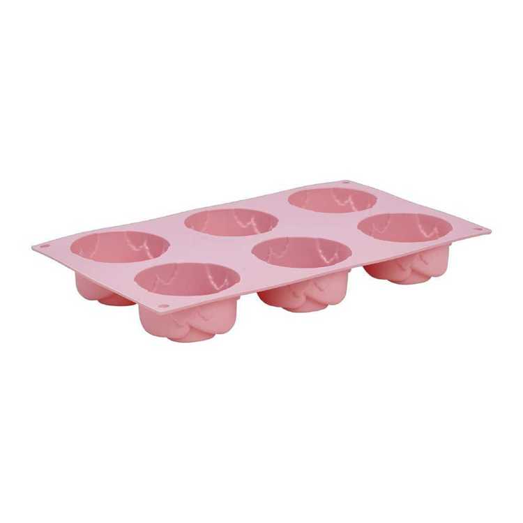Party Creator Silicone Rose Muffin Mould