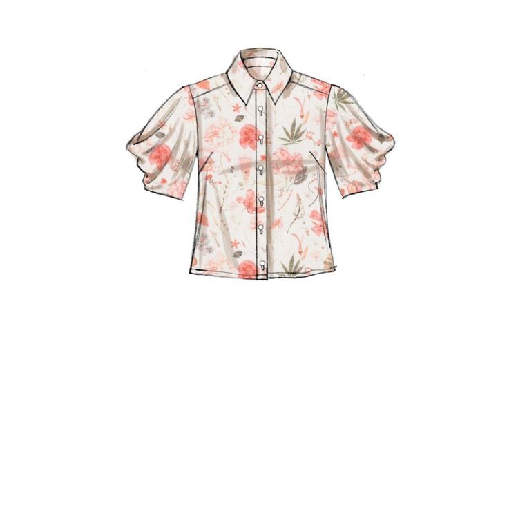 McCall S Pattern M7838 Misses Tops