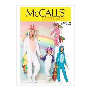 McCall's Pattern M7852 Misses' Costume Small - X Large