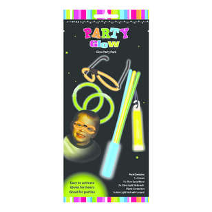Glow Party Pack Blue, Green & Yellow