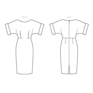 Vogue Pattern V1595 Badgley Mischka Platinum Misses' Dress