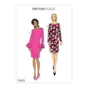 Vogue Pattern V9325 Very Easy Vogue Misses' Dress
