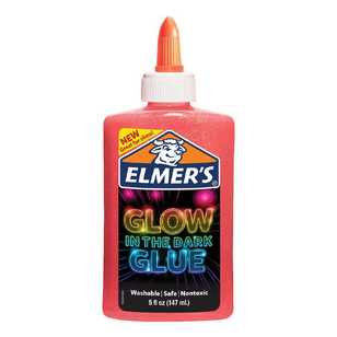 Elmers Glow In The Dark Glue Pink 5 oz