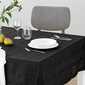 Dine By Ladelle Nevada Tablecloth Black