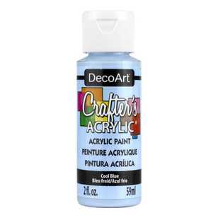Decoart Crafter's Acrylic Paint Cool Blue 59 mL