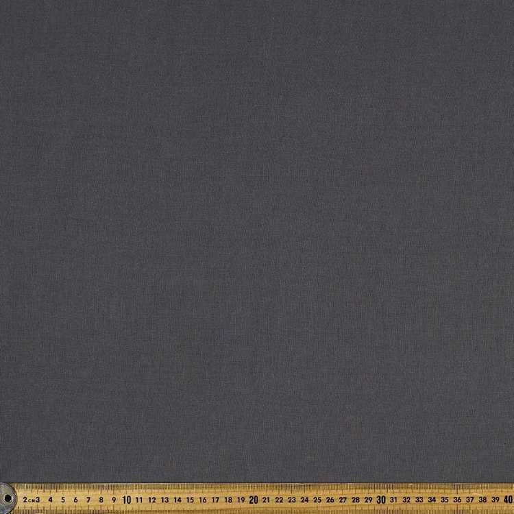 Plain Premium 138 cm Muslin Fabric Dark Grey 138 cm