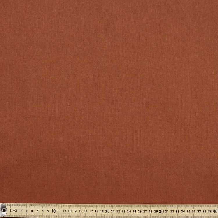 Plain Premium 138 cm Muslin Fabric Rust 138 cm