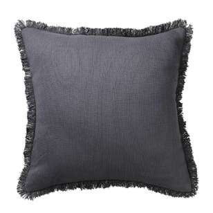 KOO Home Morris Cushion Cover Charcoal 45 x 45 cm